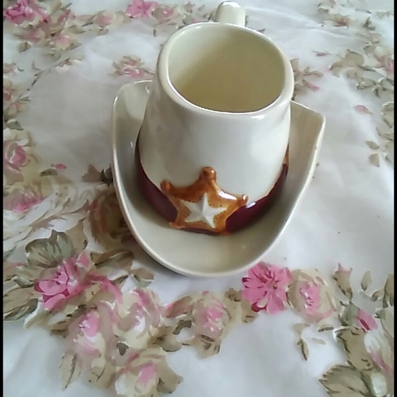 Cowboy Hat coffee ☕ Mug, unknown maker - Picture 1 of 7